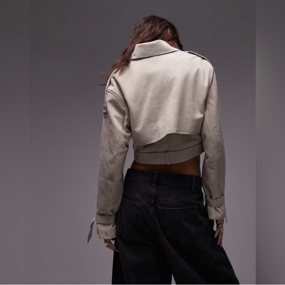 New Allsaints Ophelia suede jacket - Picture 2 of 2